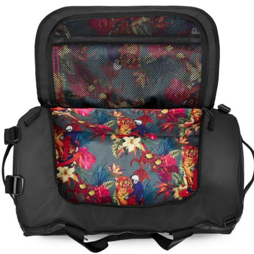 Baboon to the Moon Go-Bag duffel backpack - Big (60L) - Black/Tigernaut